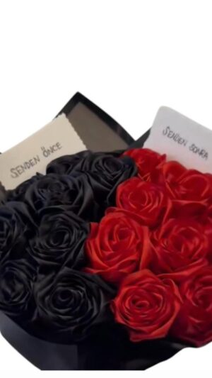 Senden Önce ve Senden Sonra Gül Buketi